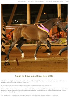 Salão do Cavalo – Rural Beja 2017