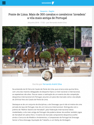 Ponte de Lima. Mais de 300 cavalos e cavaleiros ‘invadem’ a vila mais antiga de Portugal