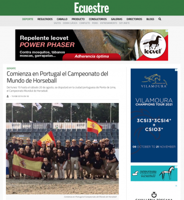 Comienza en Portugal el Campeonato del Mundo de Horseball
